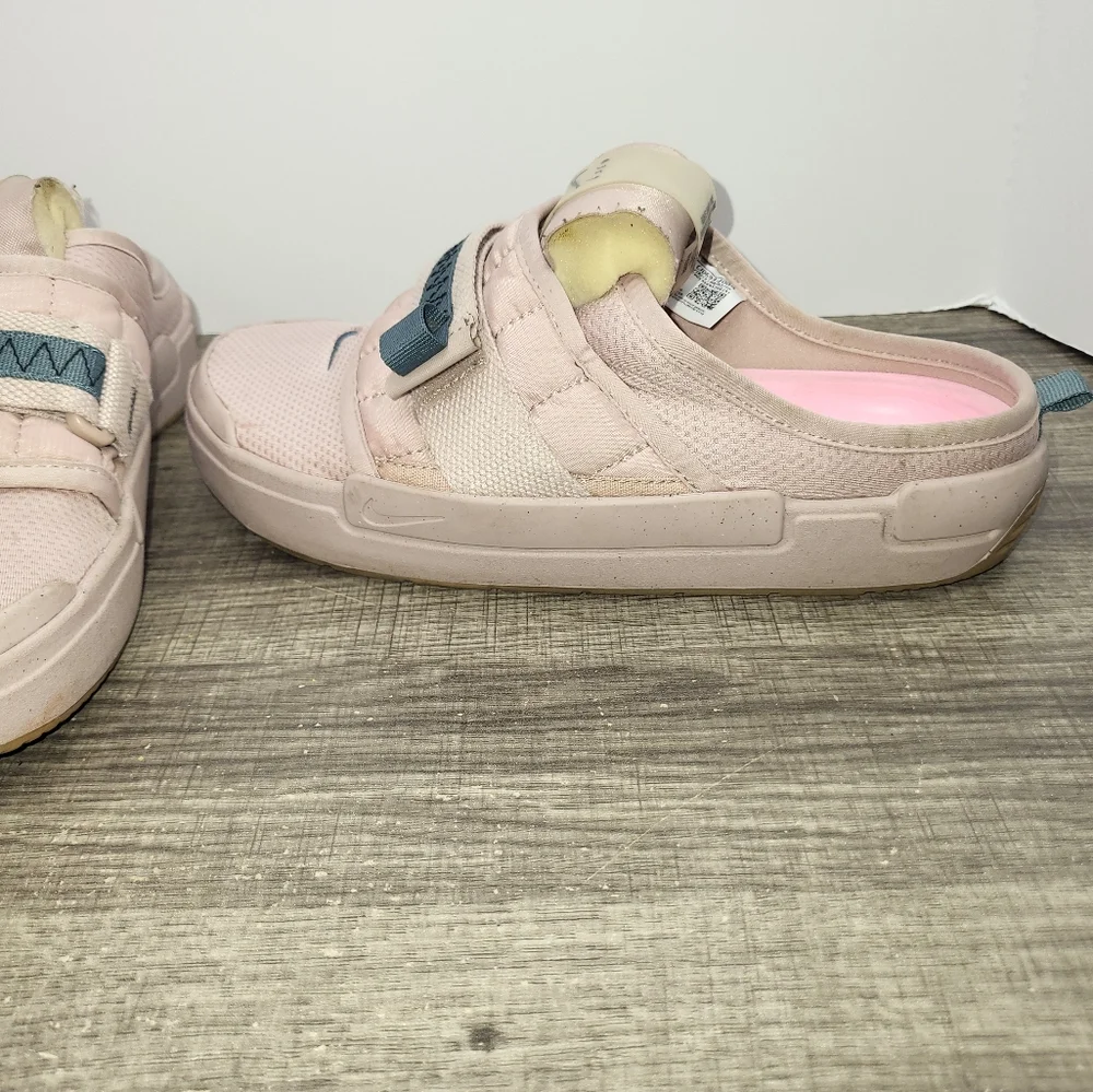 Nike Offline Stone Mauve Mens Size 7.5 Casual Slip On Mule Sandals CJ0693-200